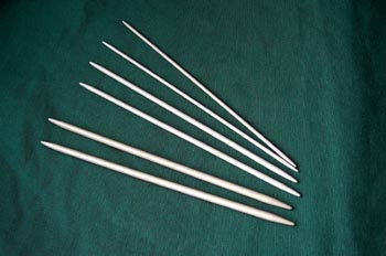 Agujas para tejer punto de media o circular