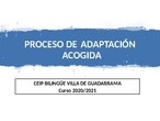 PROCESO DE ADAPTACIÓN CURSO 2020-2021