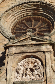 Rosetón de la Catedral de Sigüenza, Guadalajara, Castilla-La Man