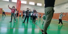 Ensayo de baile de Navidad