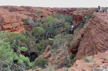 El jardín del Edén, Kings Cannyon, Australia