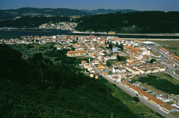 Vista general de San Juan de la Arena, Principado de Asturias