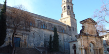 Fuente de Santa María y Catedral de Baeza, Jaén, Andalucía