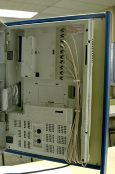 Detalle de conexión de centralita PANASONIC 816