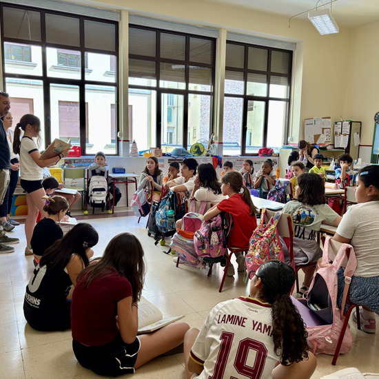 Día del Libro 2026 - 6ºEP leyendo a 3ºEP