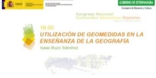 Utilización de Geomedias en la enseñanza de la Geografía.