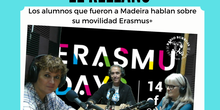 Tertulia sobre la movilidad Erasmus+ a Madeira