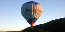 Vuelo de globo sobre el Prepirineo catalán, Cataluña