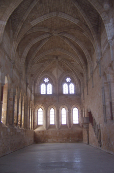 Refectorio, Monasterio de Santa María de Huerta, Soria, Castilla