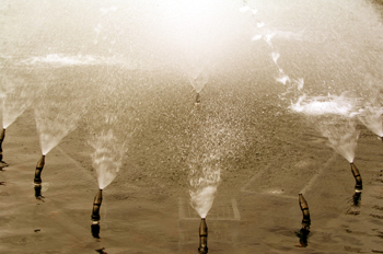 Detalle Fuente en Embajadores, Madrid
