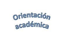 Orientación Académica