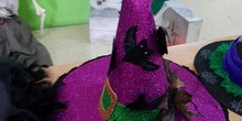 Curso decoración sombreros de bruja 10