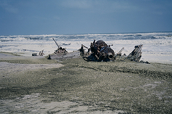 Restos de naufragio, Namibia