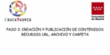 Recursos URL, archivo y carpeta