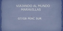 RESUMEN PEAC SUR 2014-2015 MUNDO MARAVI