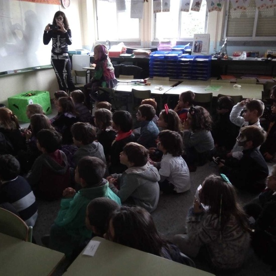 2018_10_31_1º disfruta terrorificamente en Halloween_CEIP FDLR_Las Rozas 18