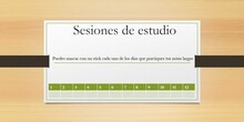 Sesiones de estudio
