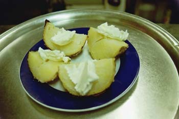 Patatas cocidas con mantequilla