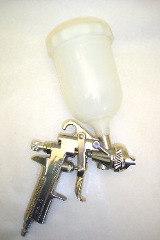 Pistola aerográfica por gravedad