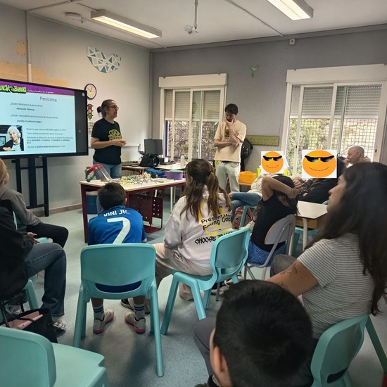 Ciencia en el barrio en el CET