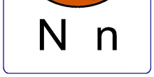 Letra N 