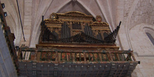 órgano de la iglesia del Monasterio de SAnta María de Huerta, So