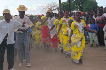 Danza tradicional, Mozambique