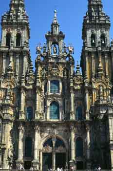 Fachada de la Catedral de Santiago de Compostela, Santiago de Co