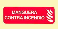 Incendio: manguera contra incendios rectángular