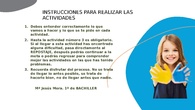 INSTRUCCIONES
