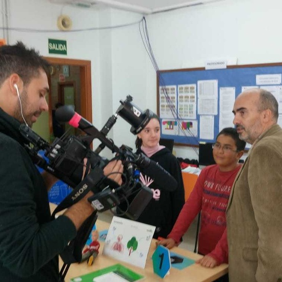 2018_11_7_Imágenes sobre Grabación TV Sexto_CEIP FDLR_Las Rozas 6