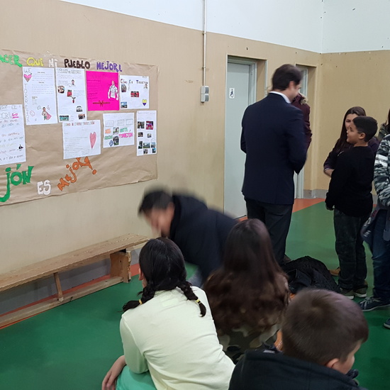 Visita del Alcalde de Torrejón de Ardoz al CEIP Andrés Segovia 4