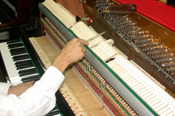 Afinar un piano