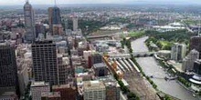 Melbourne desde la torre Rialto, Australia