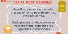 Votación cambio jornada escolar