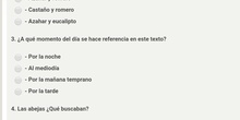 PREGUNTAS COMPRENSIÓN LECTORA 23 DE MARZO 1