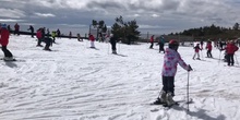 Día de esquí alpino en Navacerrada