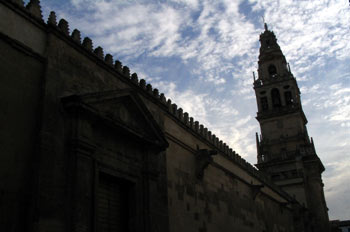 Fachada norte y torre de la Mezquita-Catedral, Córdoba, Andalucí