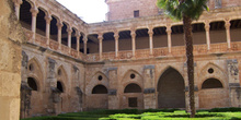 Claustro, Monasterio de Santa María de Huerta, Soria, Castilla y