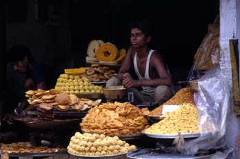 Vendedor de dulces, Pushkar, India