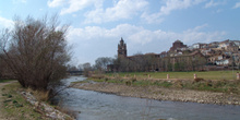 Catedral vista desde el río, Calahorra