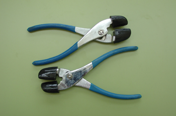 Mordaza manual para curvas chapa