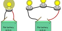 Series circuit sharing voltage