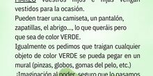 FIESTA DEL COLOR VERDE