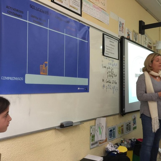 2019_11_25_Taller sobre cambio climatico 5ºB_CEIP FDLR_Las Rozas 1