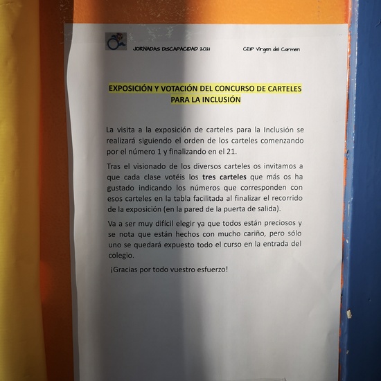 Jornadas del Día Internacional de las Personas con Discapacidad 2021. 9