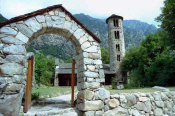 Iglesia de Santa Coloma, Principado de Andorra