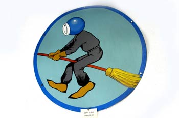 Distintivo del avión Cant Z-501 Grupo G-62, Museo del Aire de Ma