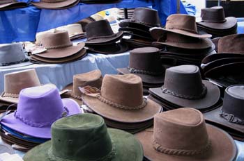 Sombreros australianos, Australia