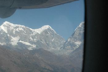 Himalaya visto desde un avión